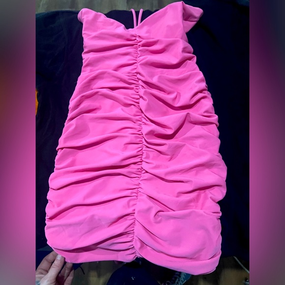 Barbie core Pink Mini Dress Size Small - Picture 5 of 5